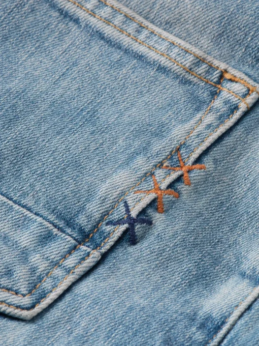 Essential RALSTON IN ORGANIC COTTON   AQUA BLUE