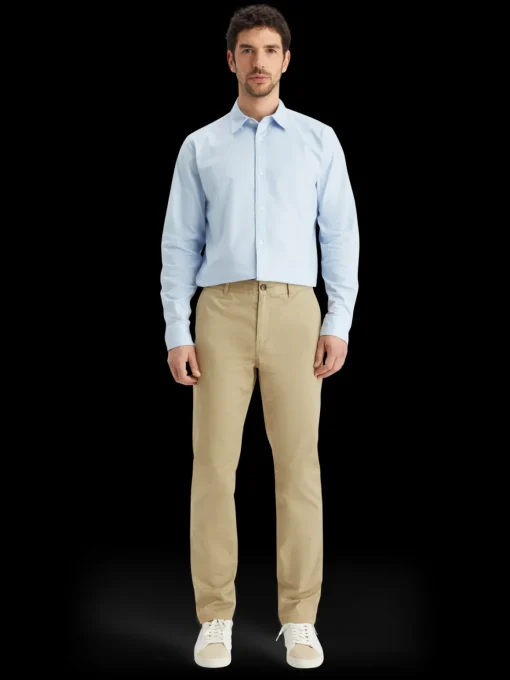Essential Stuart - Cotton-blend twill chino