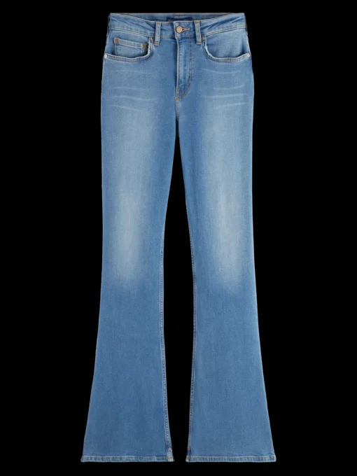 Essential THE CHARM FLARED JEANS  BLUE SCENE