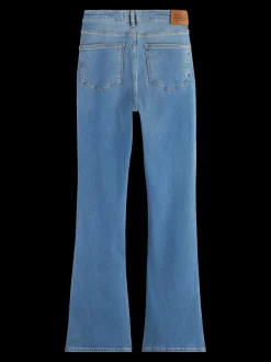 Essential THE CHARM FLARED JEANS  BLUE SCENE