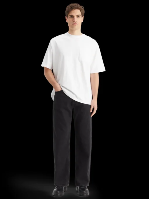 Essential The pitch loose fit jeans - Black Buzz