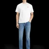 Essential THE ZEE STRAIGHT FIT JEANS   BLUE MOVES