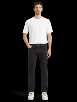 Essential THE ZEE STRAIGHT JEANS   CITY BLACK
