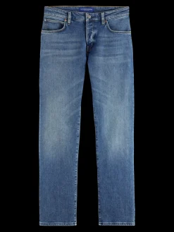 Essential THE ZEE STRAIGHT FIT JEANS   BLUE MOVES