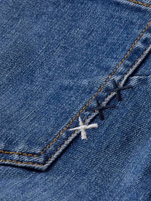 Essential THE ZEE STRAIGHT FIT JEANS   BLUE MOVES