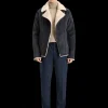 FAUX SHEERLING JACKET