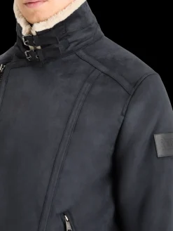 FAUX SHEERLING JACKET