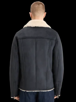 FAUX SHEERLING JACKET