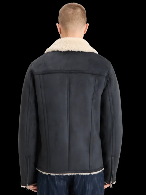 FAUX SHEERLING JACKET