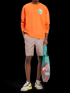 Fave - cotton/linen twill bermuda
