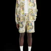 FAVE - PRINTED EMBASSY OF THE FREE MIND BERMUDA SHORT