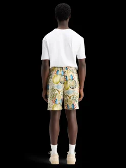 FAVE - PRINTED EMBASSY OF THE FREE MIND BERMUDA SHORT