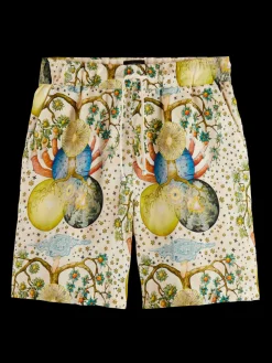 FAVE - PRINTED EMBASSY OF THE FREE MIND BERMUDA SHORT