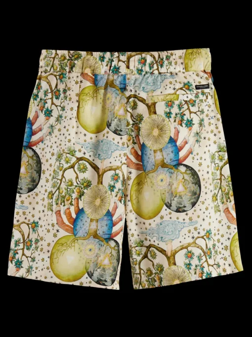 FAVE - PRINTED EMBASSY OF THE FREE MIND BERMUDA SHORT