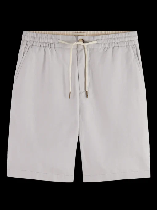 Fave- cotton/linen twill bermuda