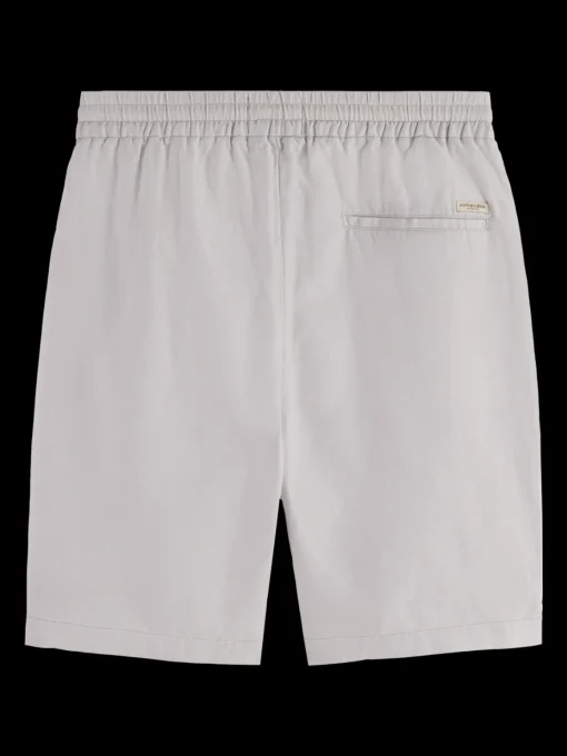 Fave- cotton/linen twill bermuda