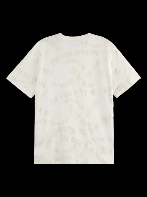 FLOCK AOP REGULAR FIT T-SHIRT