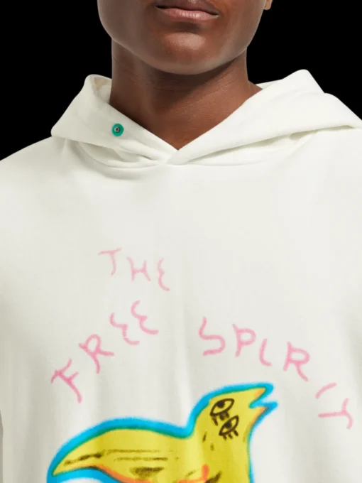 Free spirit artwork hoodie