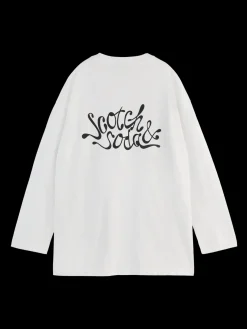 FRONT BACK ARTWORK OVERSIZED LONG SLEEVE T-SHIRT