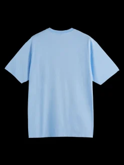 Front chest artwork relaxed fit t-shirt