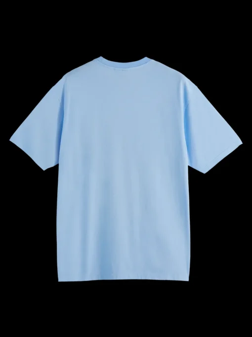 Front chest artwork relaxed fit t-shirt
