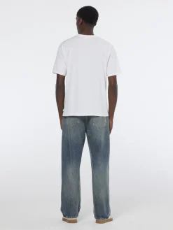 Front chest artwork relaxed fit t-shirt