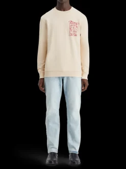 Front chest artwork sweatshirt
