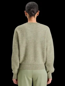 FUZZY CREW NECK PULLOVER