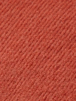 Fuzzy crew neck pullover