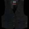 GABARDINE WAISTCOAT