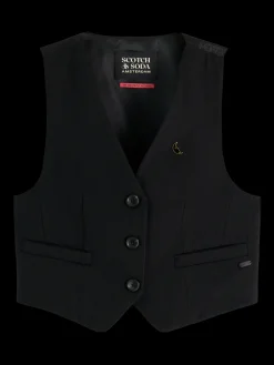 GABARDINE WAISTCOAT