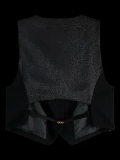 GABARDINE WAISTCOAT