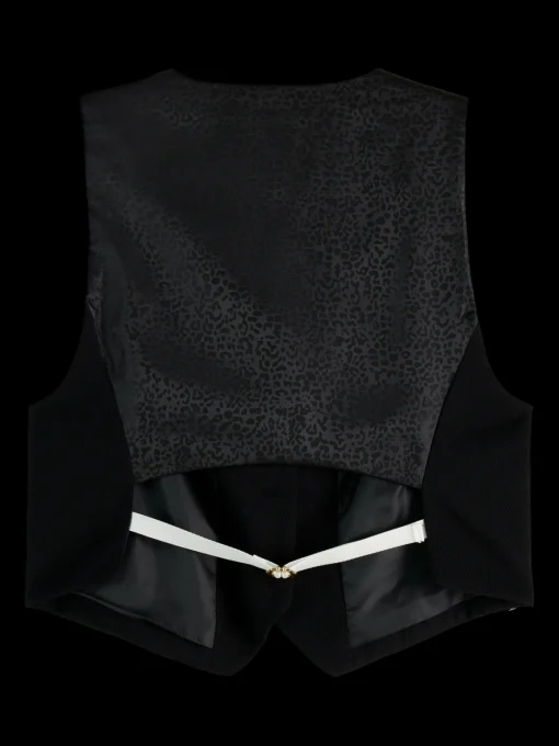 GABARDINE WAISTCOAT