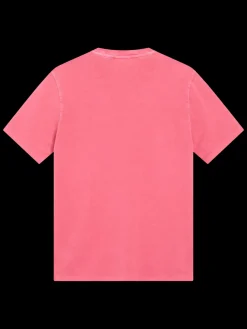 Garment dye logo crew t-shirt