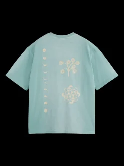 GARMENT DYED FRONT BACK ARTWORK T-SHIRT