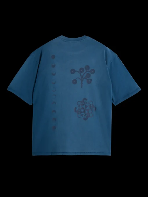 GARMENT DYED FRONT BACK ARTWORK T-SHIRT