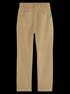 GARMENT-DYED WORKER PANTS