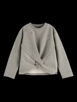 GLITTER FASHION FIT CREWNECK