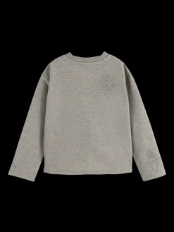GLITTER FASHION FIT CREWNECK