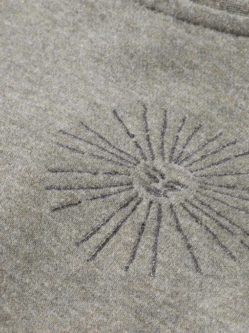 GLITTER FASHION FIT CREWNECK