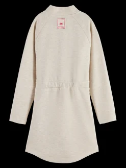 HALF ZIP MODAL DRESS