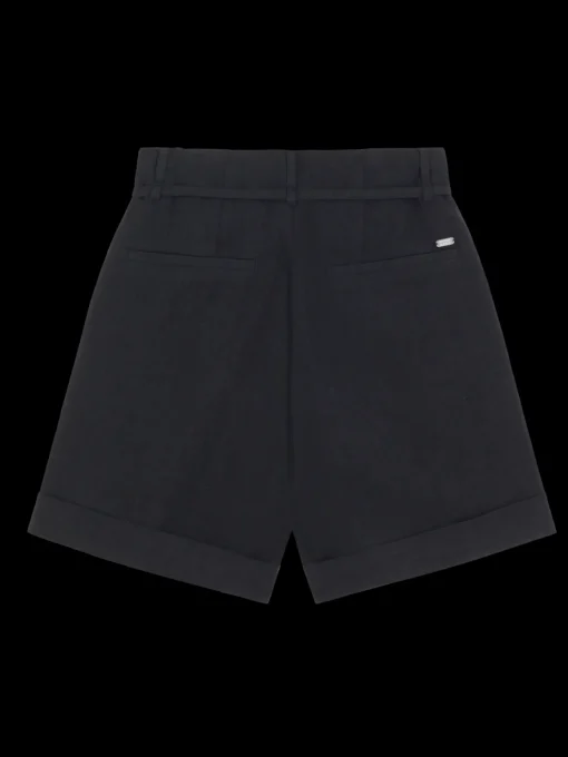 HIGH-RISE LINEN SHORT