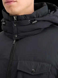 HOODED PUFFER JACKET