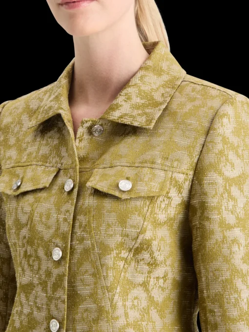 JACQUARD FITTED TRUCKER BLAZER