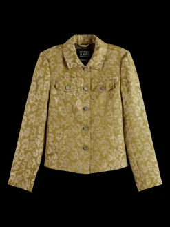 JACQUARD FITTED TRUCKER BLAZER