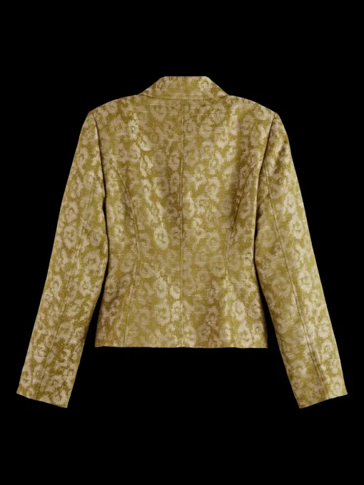 JACQUARD FITTED TRUCKER BLAZER