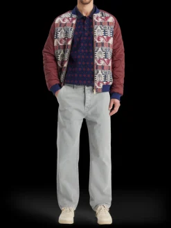 Jacquard polo