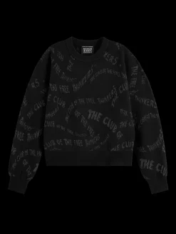 JACQUARD RELAXED PULLOVER