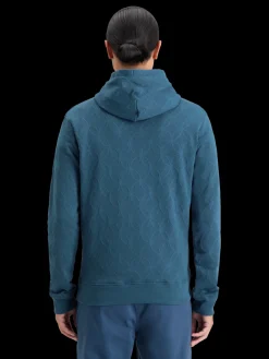 JACQUARD TERRY HOODIE