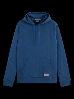 JACQUARD TERRY HOODIE